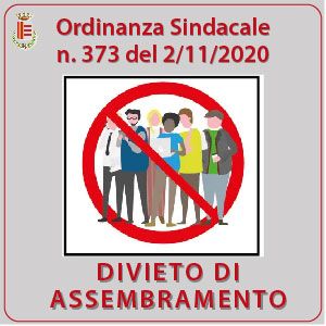 Ordinanza sindacale n. 373 del 2/11/2020